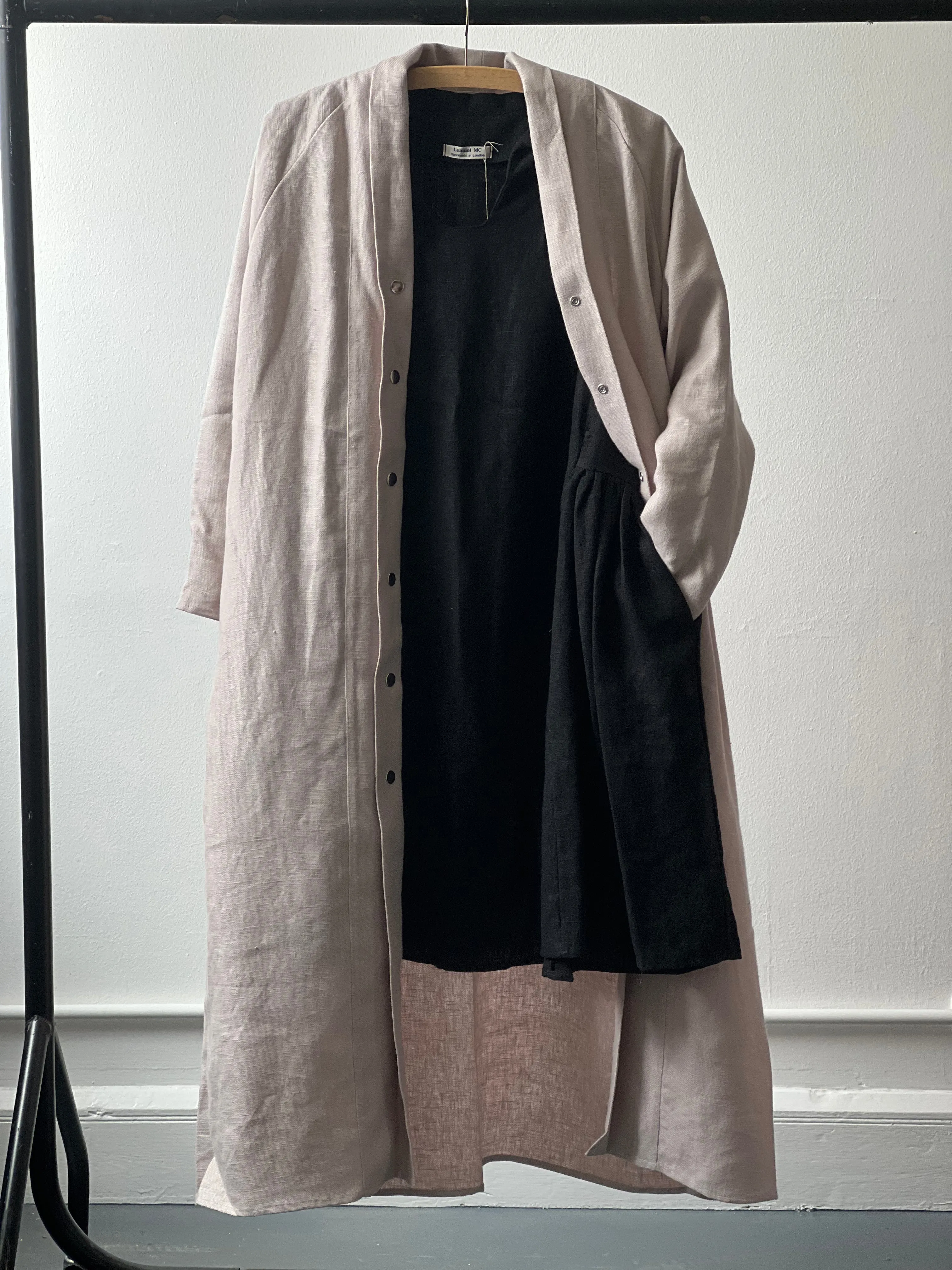 100% Linen Slim Coat