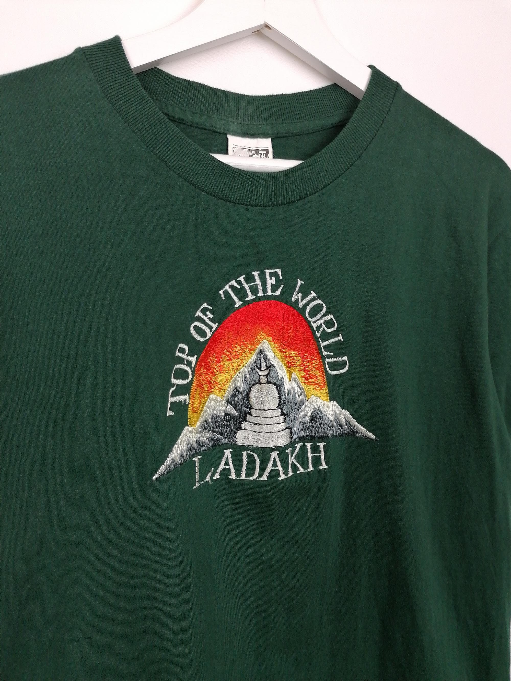 90's 'Top Of The World' Ladakh India T-Shirt - size S-M