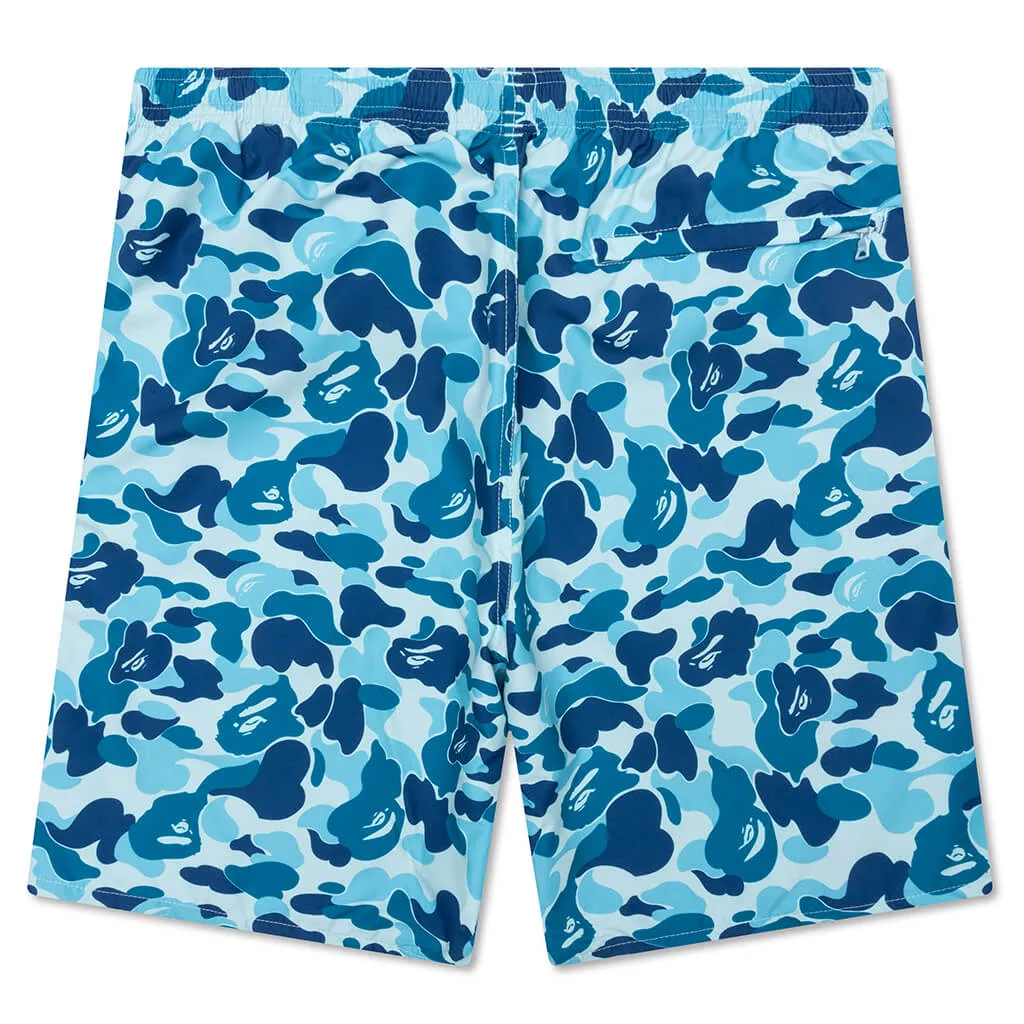 Abc Camo Beach Shorts - Blue