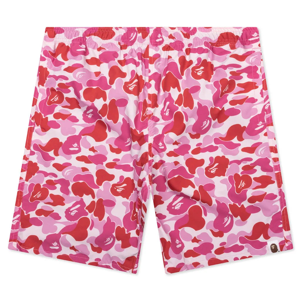 Abc Camo Beach Shorts - Pink