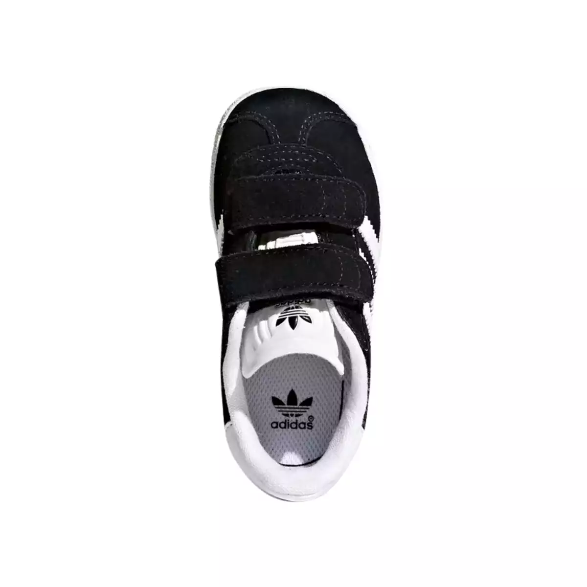 Adidas Toddler's Gazelle Core Black/Cloud White/Cloud White