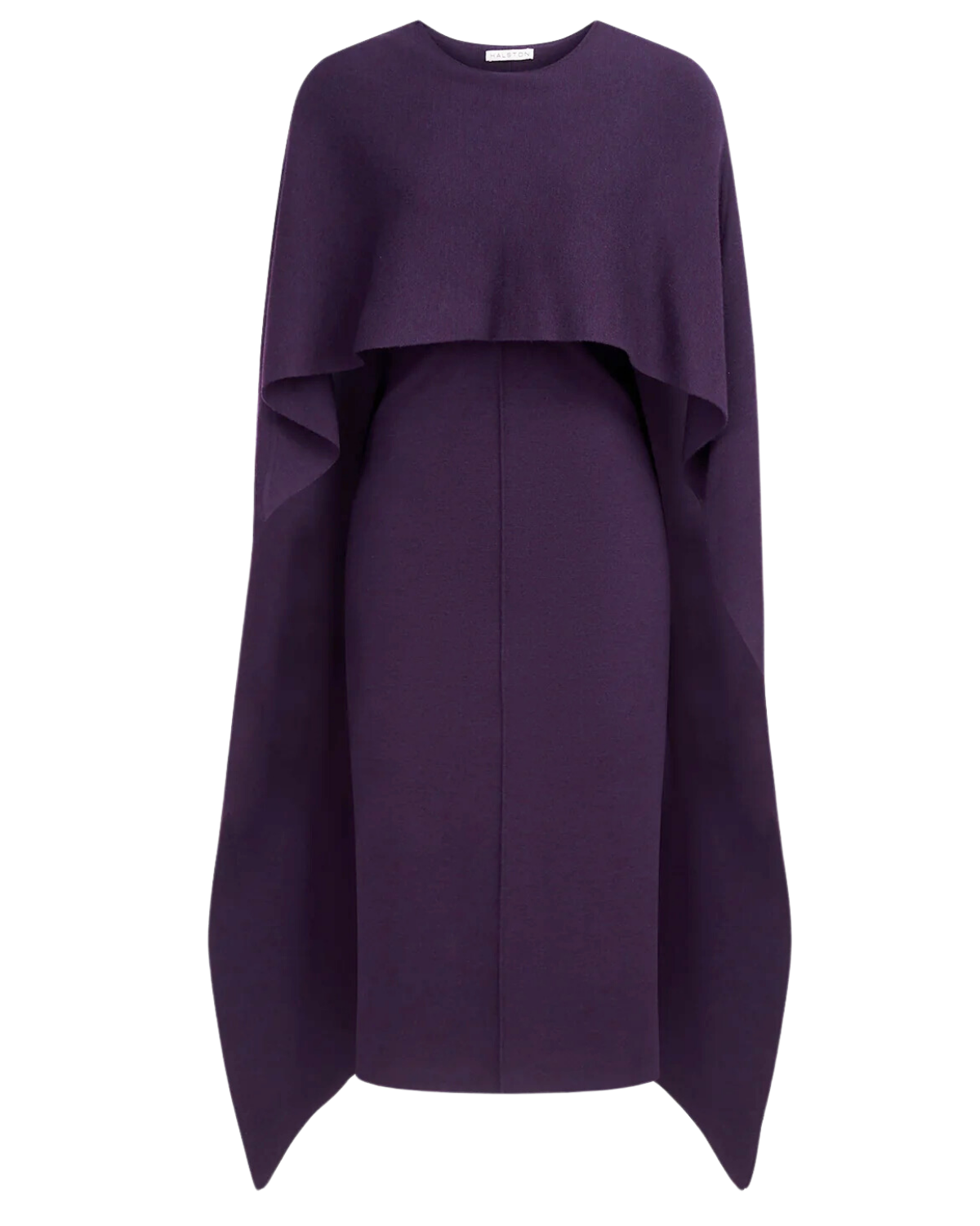 Amal Sweater Dress in Wool (Aubergine)