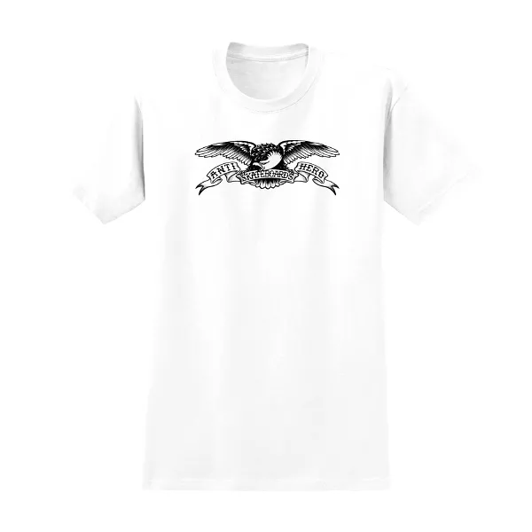 Anti-Hero Basic Eagle SP T-Shirt - White/Black