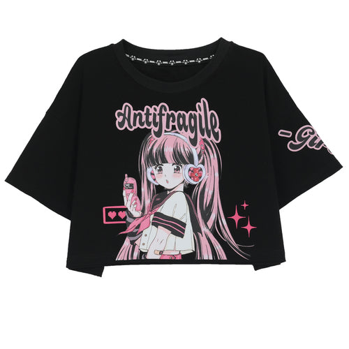 Antifragile Cute Anime Girl T-shirt ON635