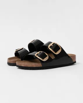 Arizona Big Buckle Birko-Flor Patent Womens Sandals