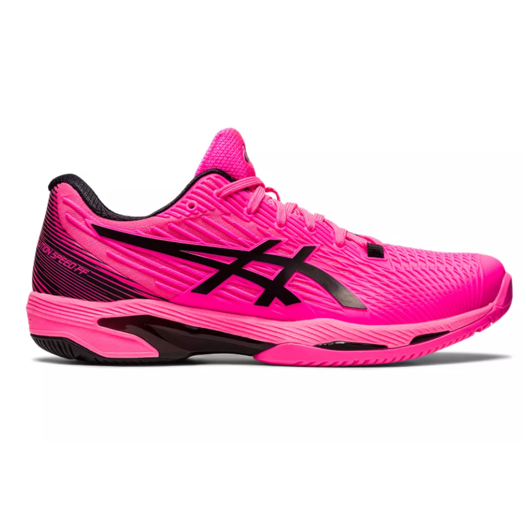 Asics Solution Speed FF 2 Men Tennis Shoes - Hot Pink/Black