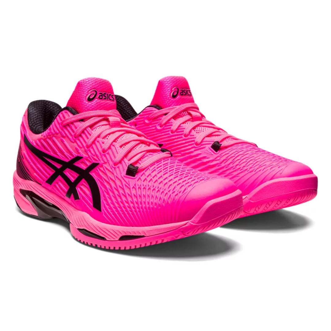 Asics Solution Speed FF 2 Men Tennis Shoes - Hot Pink/Black