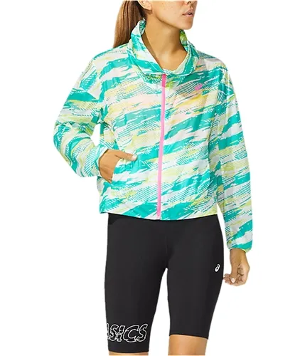 Asics Womens Color Injection Windbreaker Jacket