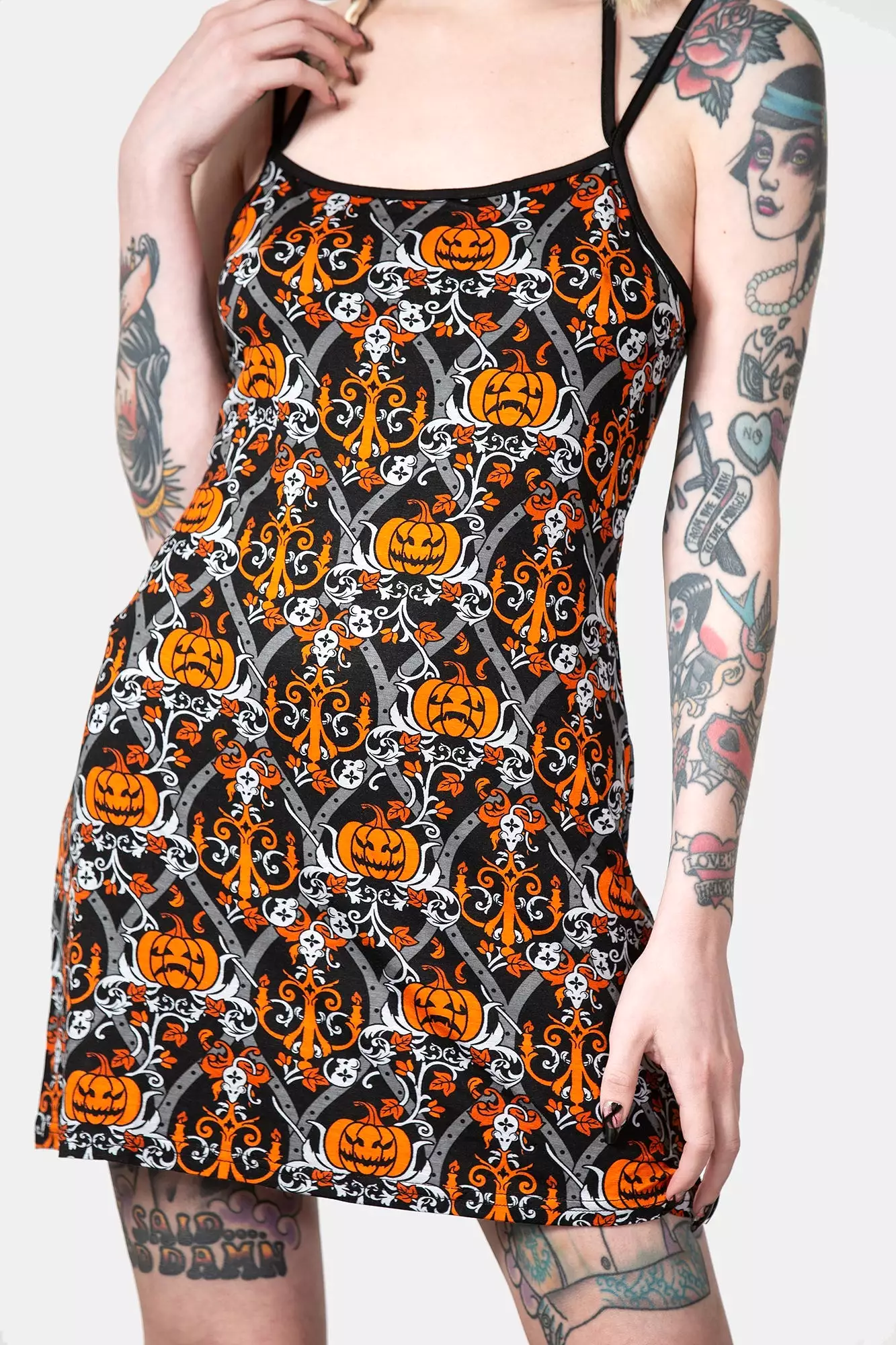 Autumn Slumber Slip Dress Resurrect