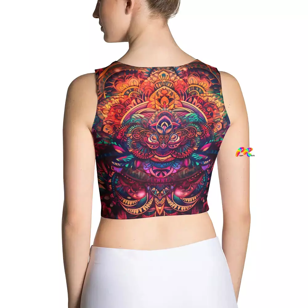 Ayahuasca Rave Crop Top