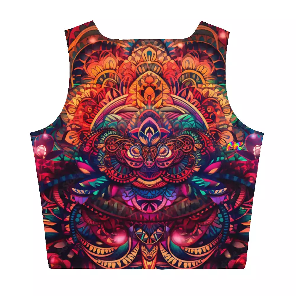 Ayahuasca Rave Crop Top