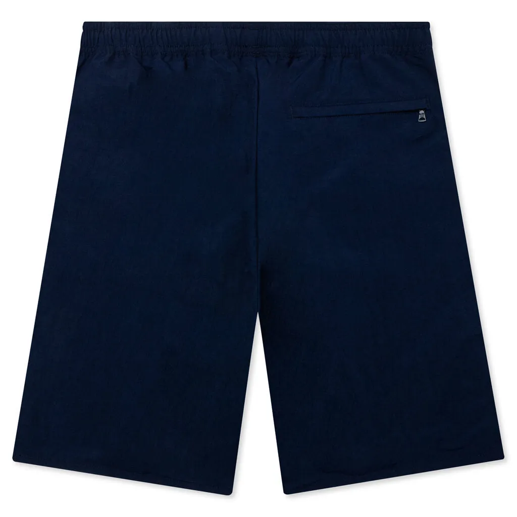 Bape Sta Logo Beach Shorts - Navy