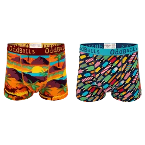 Beach Bundle - Mens Boxer Shorts 2 Pack Bundle