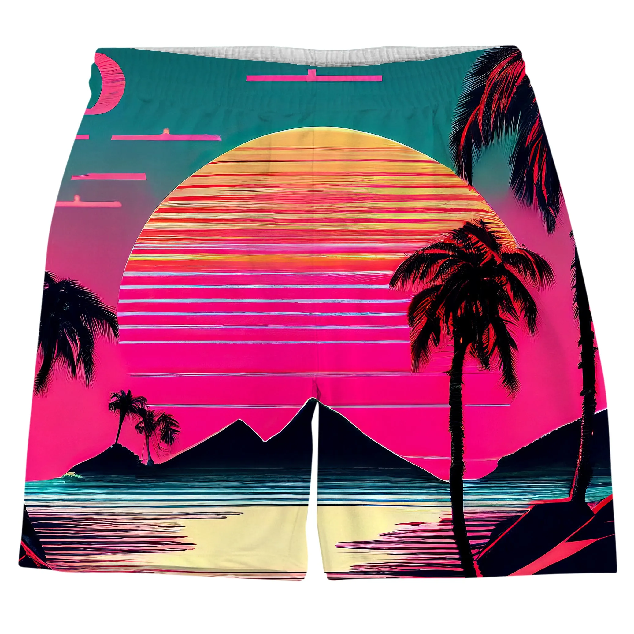 Beach Sunset Men's Tank and Shorts Combo