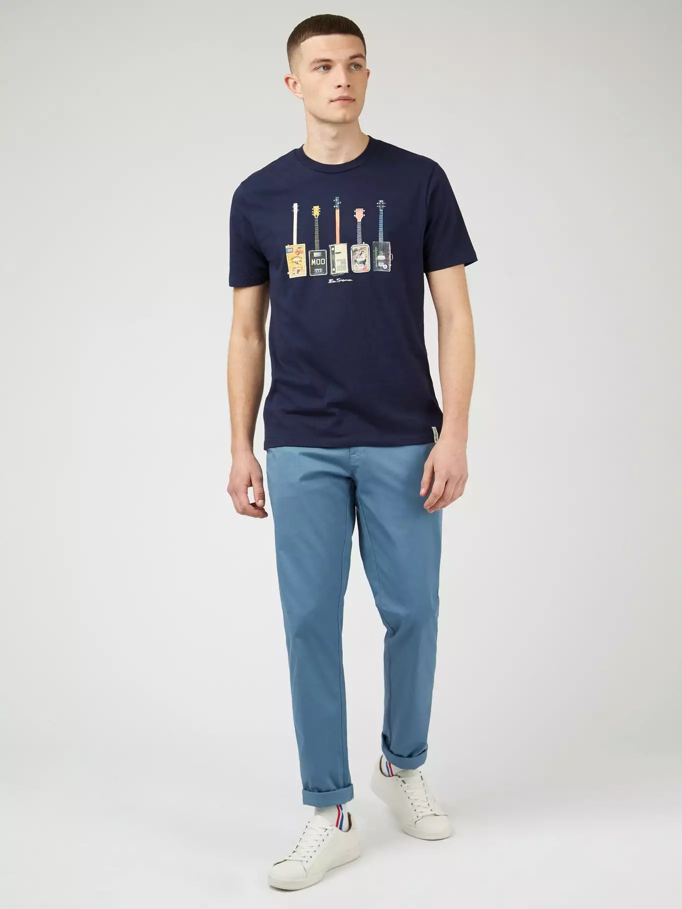 Ben Sherman 'Misfits Guitars' T-Shirt