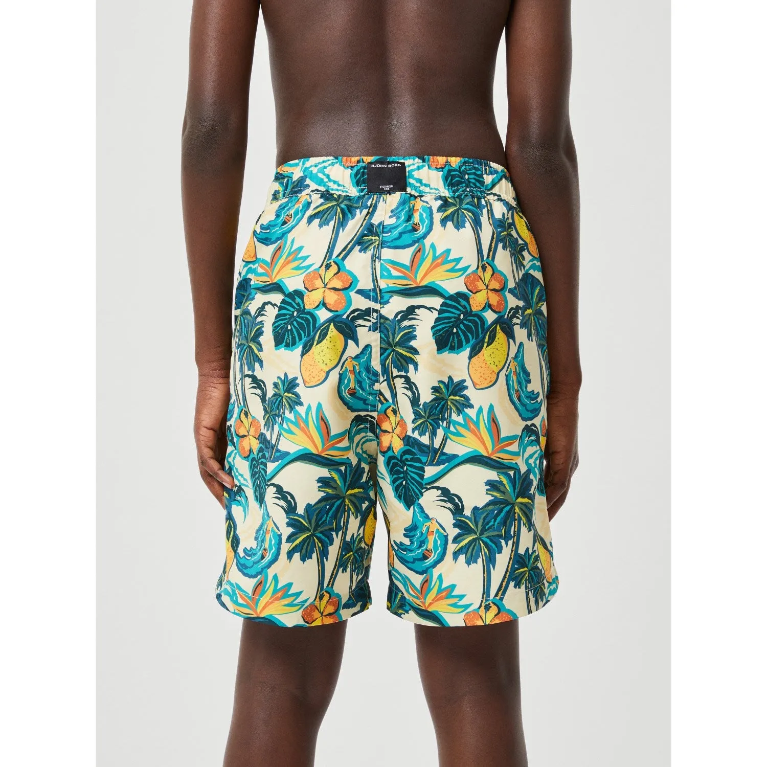 Bjrn Borg Bb Citrus Beach Big 1 Borg Print Swim Shorts