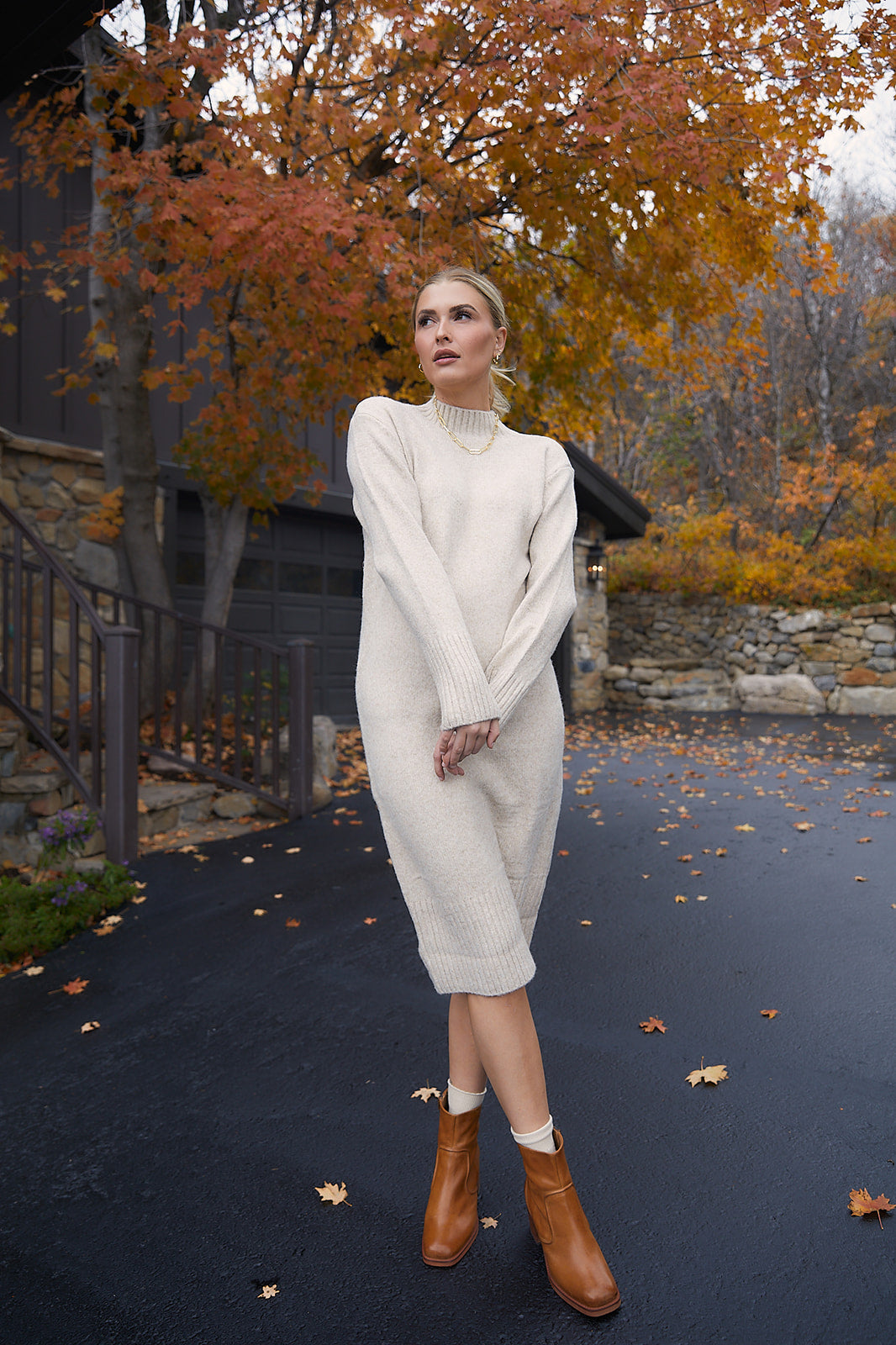 Blank Space Sweater Dress-FINAL SALE