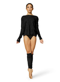 Bloch Boat Neck Long Sleeve Sweater - Z3119