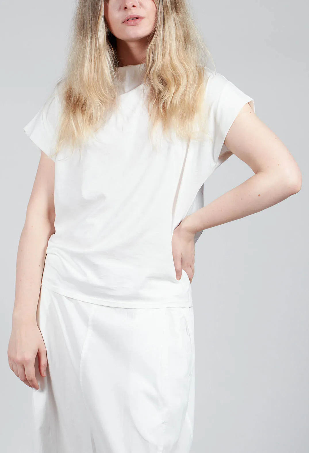 Boxy T-Shirt in White