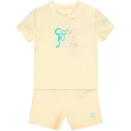 Calvin Klein Wave T-Shirt/Short Set Baby