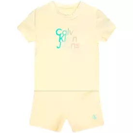 Calvin Klein Wave T-Shirt/Short Set Baby