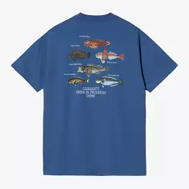 Carhartt WIP Fish T-Shirt Acapulco Blue