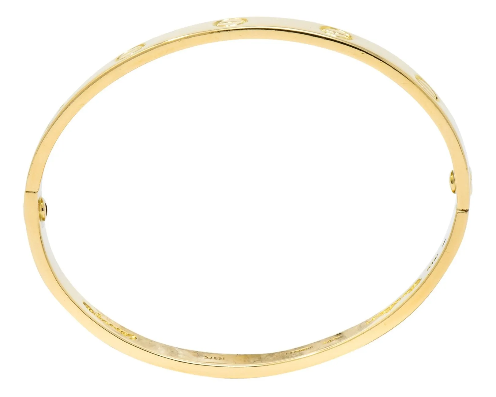 Cartier Aldo Cipullo 1970 Rose Gold 18 Karat Love Bangle