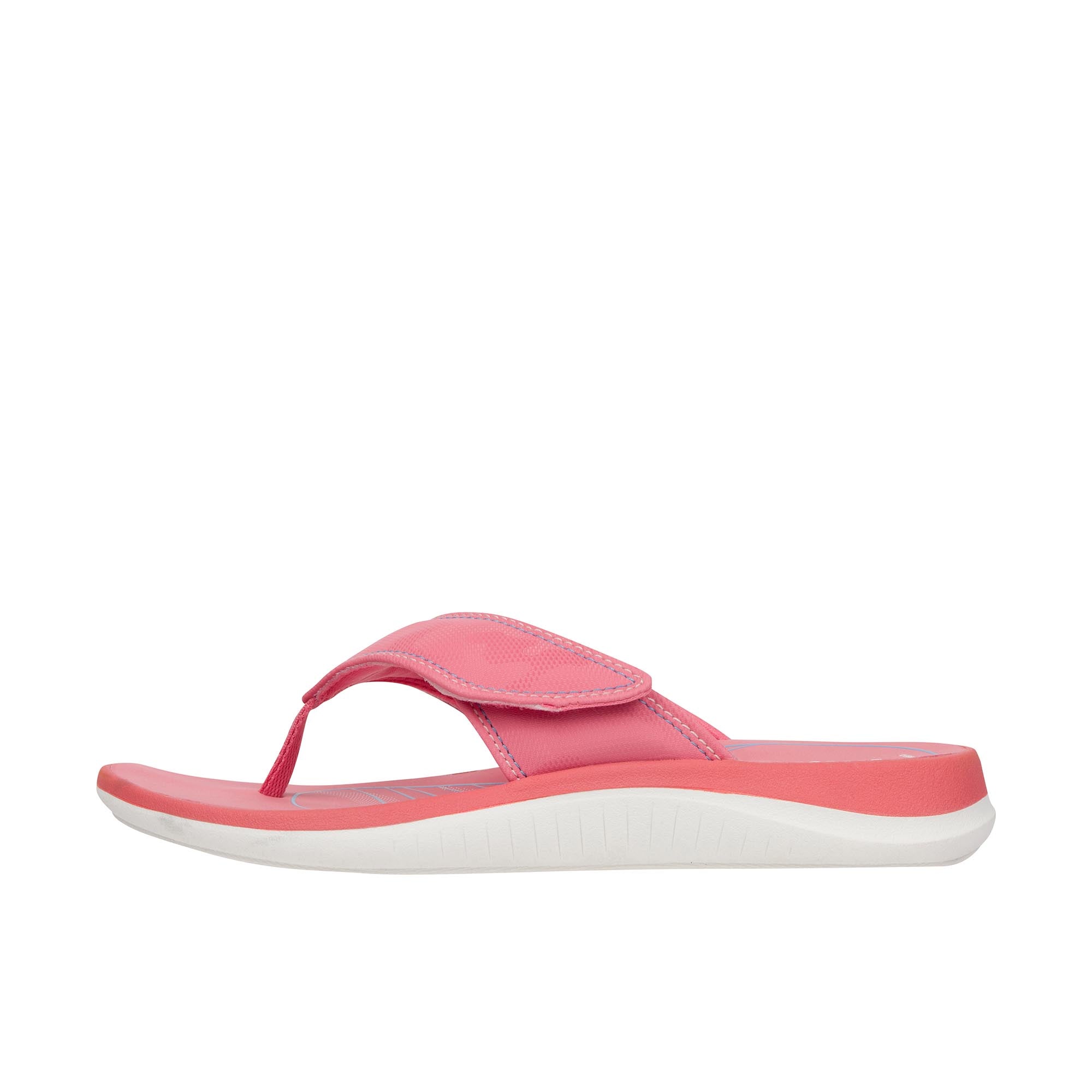 Clarks Womens Glide Post Strawberry