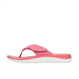 Clarks Womens Glide Post Strawberry