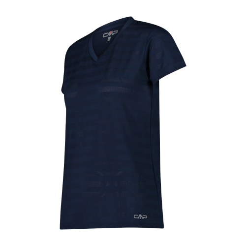 CMP T-shirt con inserti in mesh orizzontali da Trekking Donna