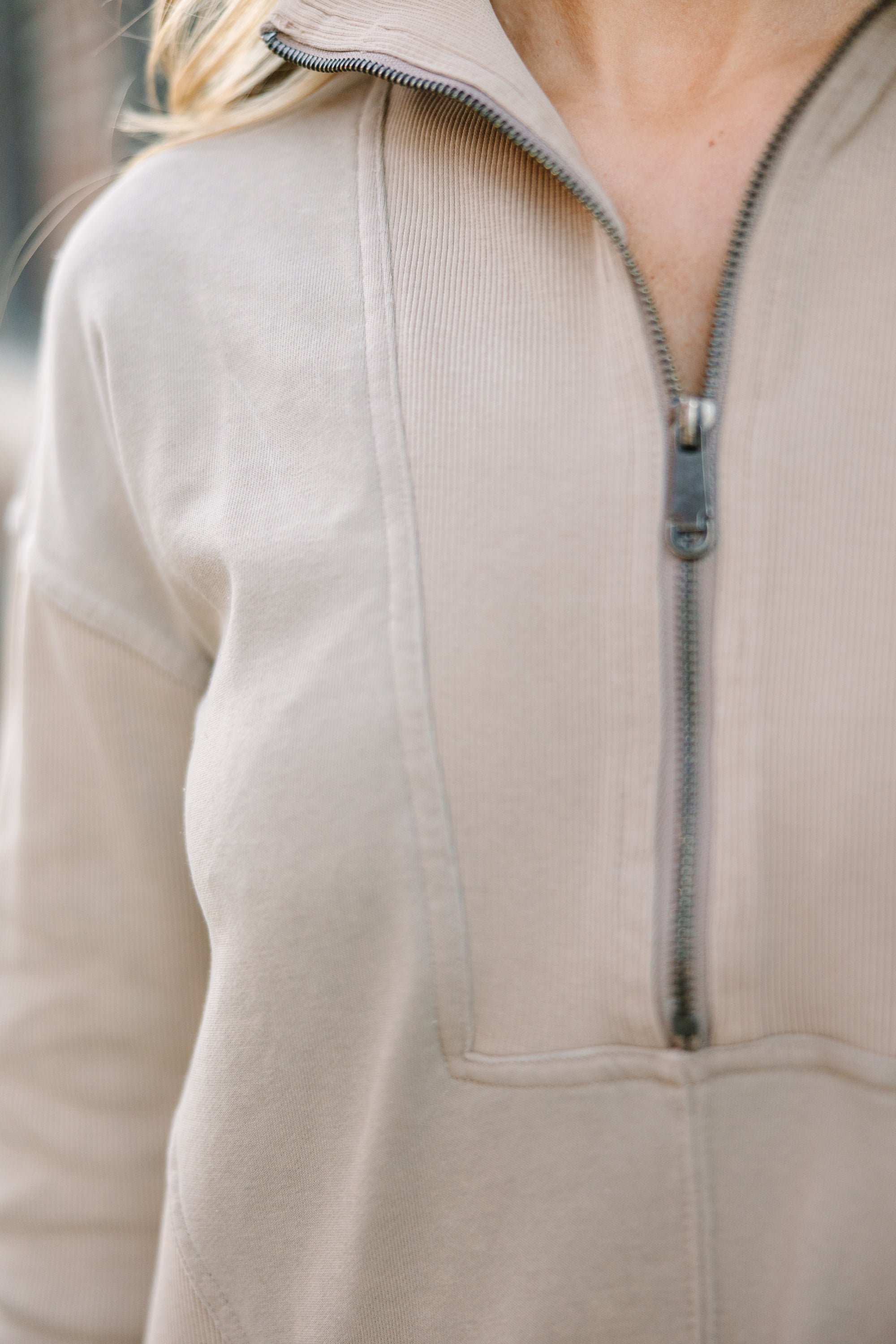 Couldn't Be Happier Light Mocha Brown Sweater Dress