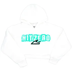 CSS - Hit Zero - Athletic Cropped Hoodie - White