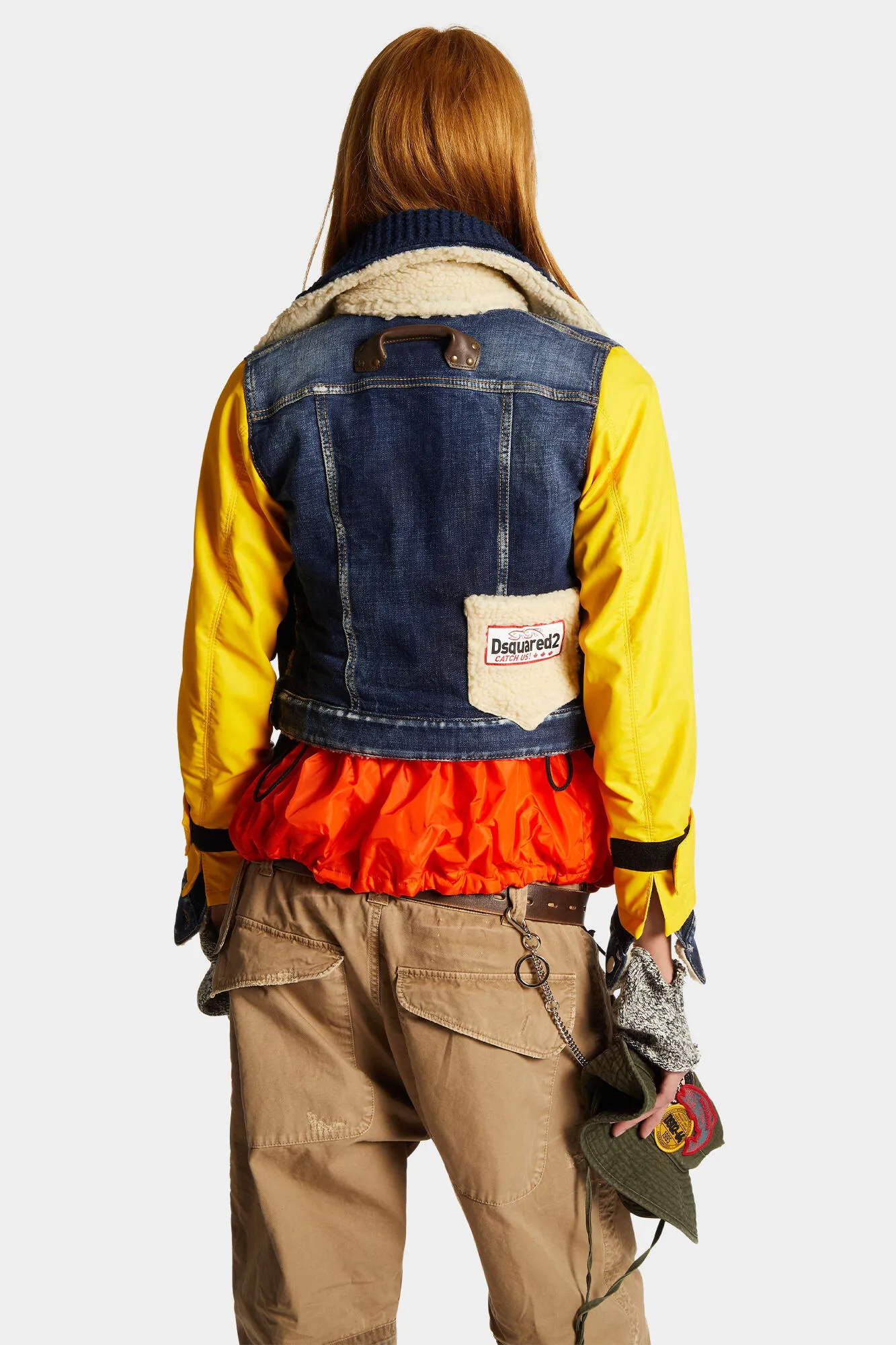 Dark Easy Ripped Wash Fisherman Jean Jacket