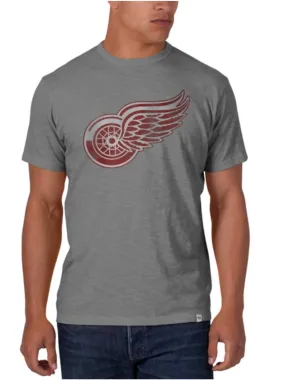 Detroit Red Wings 47 Brand Wolf Grey Basic Scrum T-Shirt