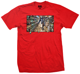 DGK T-SHIRT SPREE RED