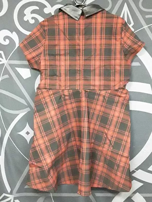 Disgrace Skater Dress [TARTAN] [PLUS] Resurrect