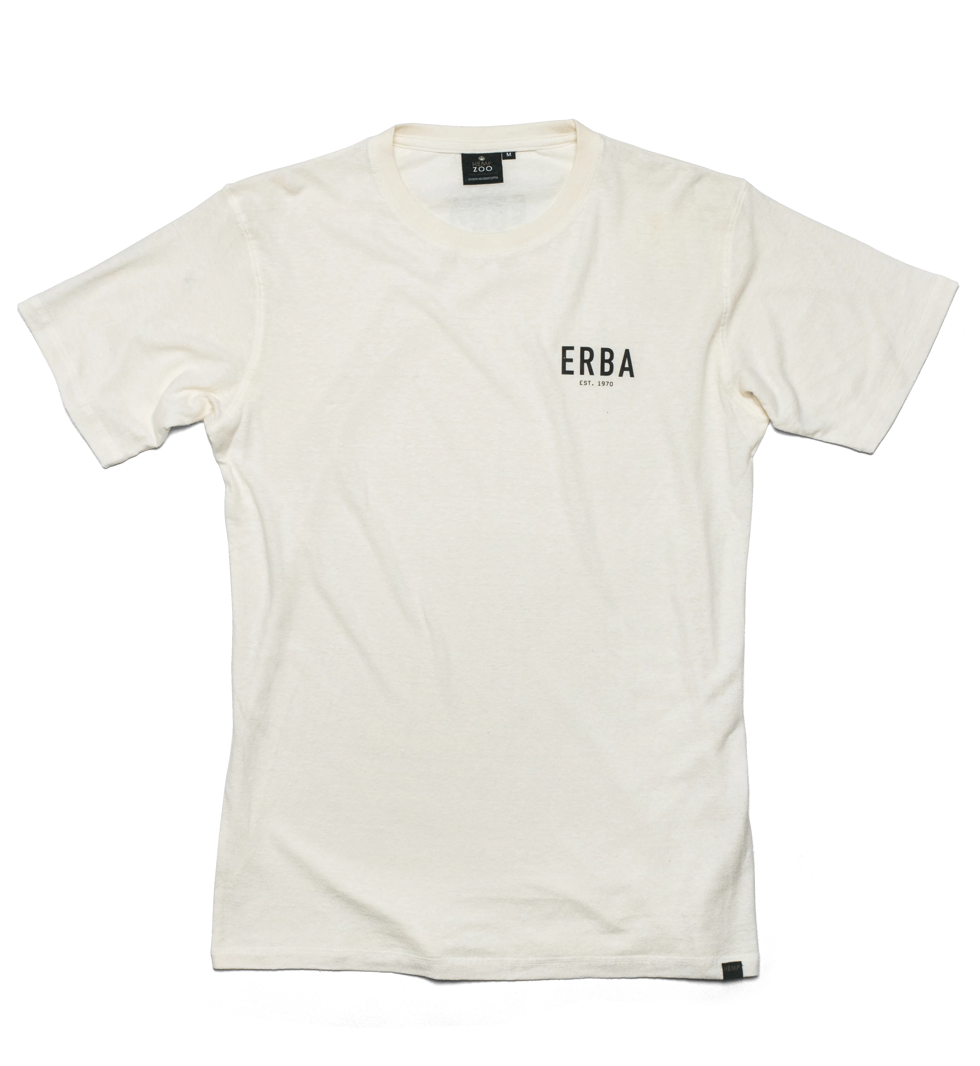 ERBA EST 1970 HEMP T-SHIRT NATURAL