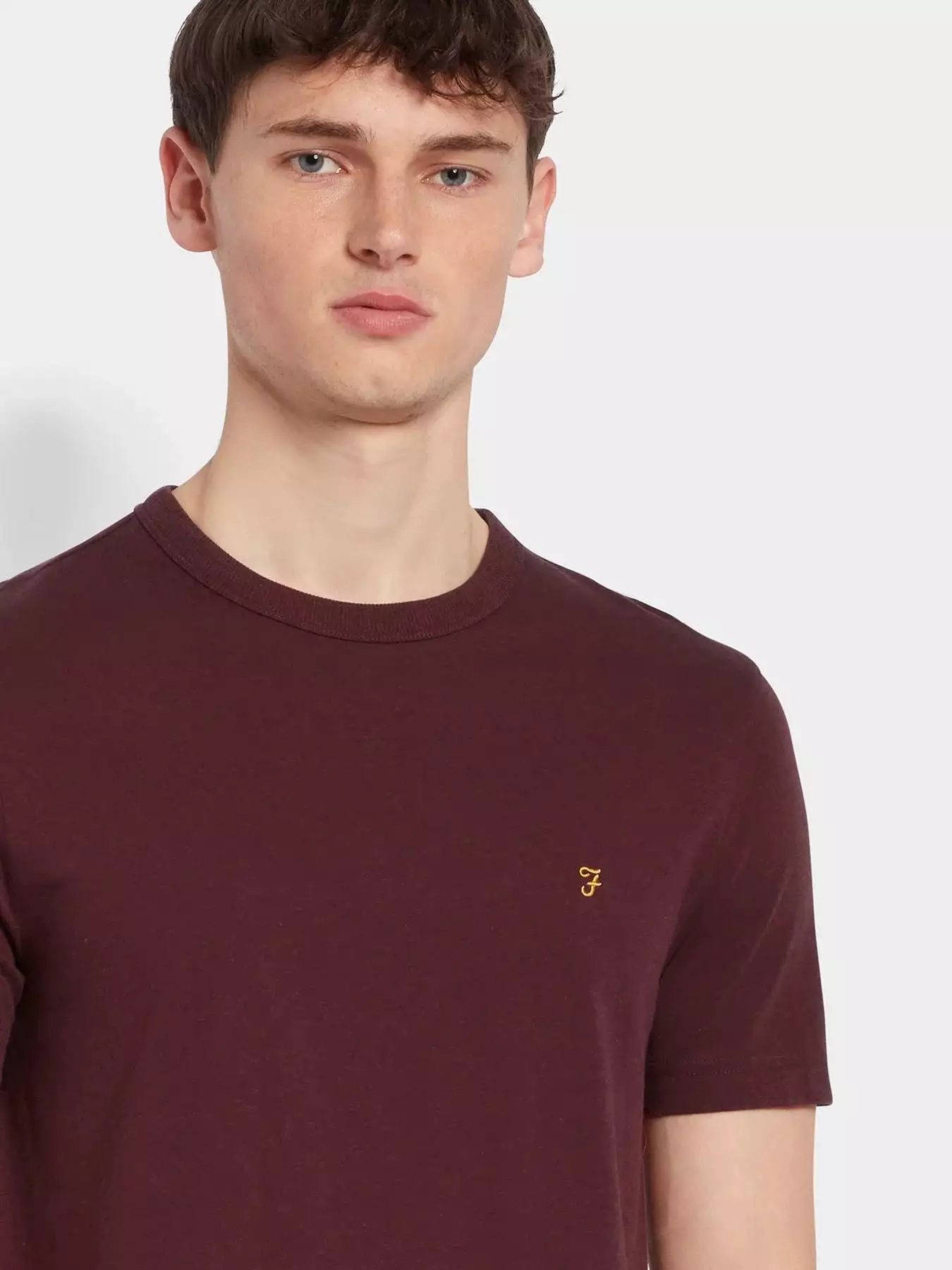 Farah 'Danny' Basic Short Sleeve T-Shirt Regular Fit