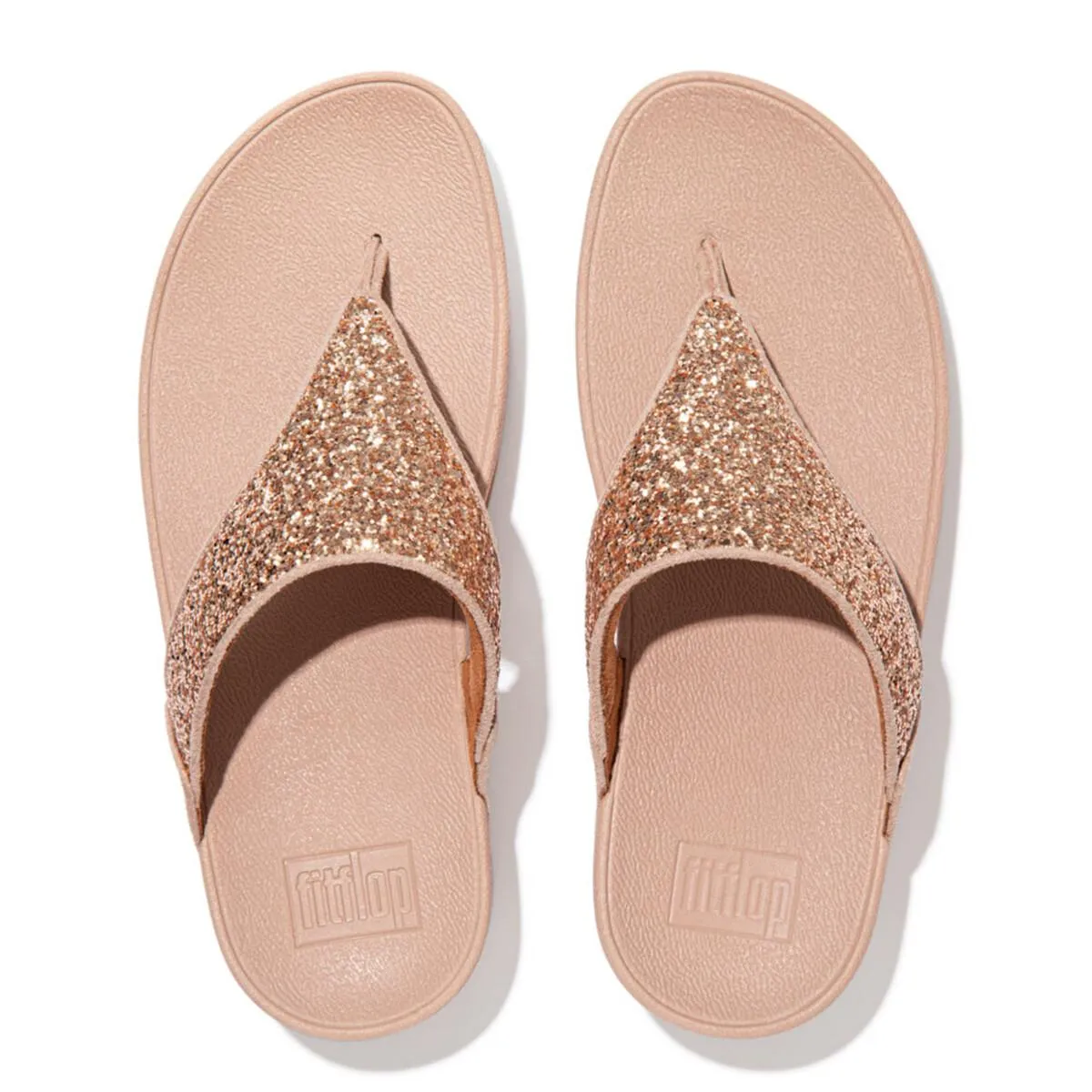 FitFlop Glitter Toe Post Sandals