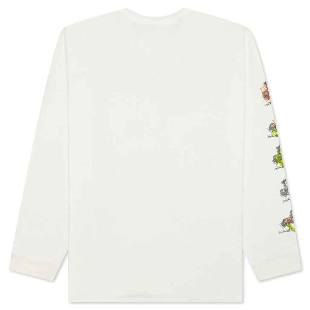 Follow The Road L/S T-Shirt - Bone