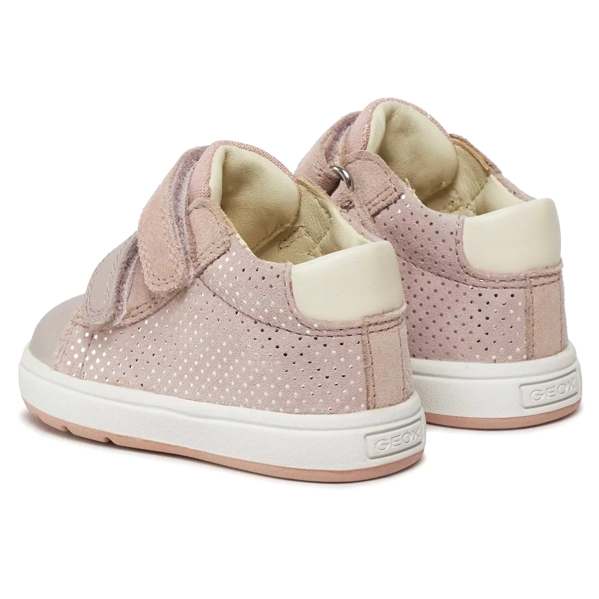 Geox Toddler's Biglia Light Rose/White (Sizes 21-26)