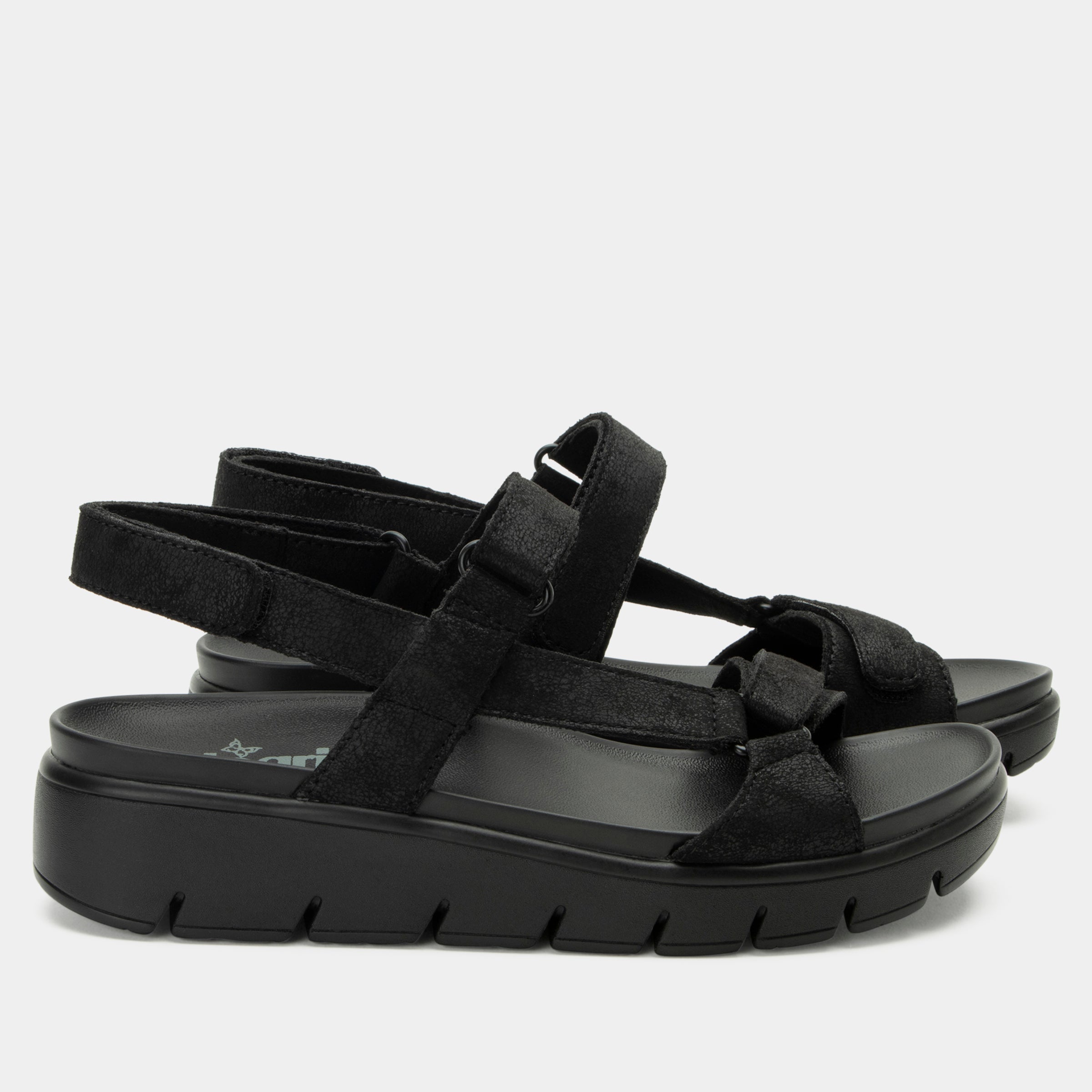 Henna They Call Me Mellow Black Sandal