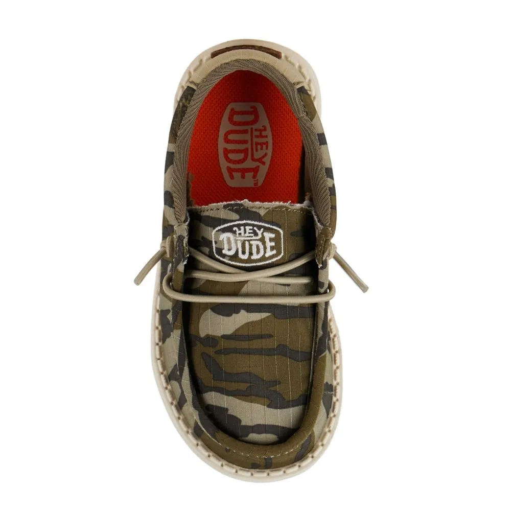 HEYDUDE  BOYS WALLY TODDLER MOSSY OAK SLIP ON SNEAKER