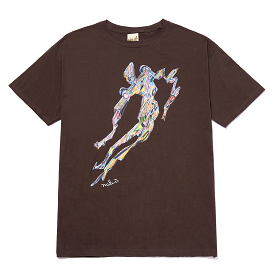 HUF x MILES DAVIS T-SHIRT UNTITLED SS CHOCOLATE