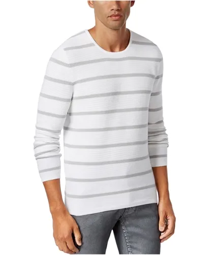 I-N-C Mens Ribbed Stripe Pullover Sweater