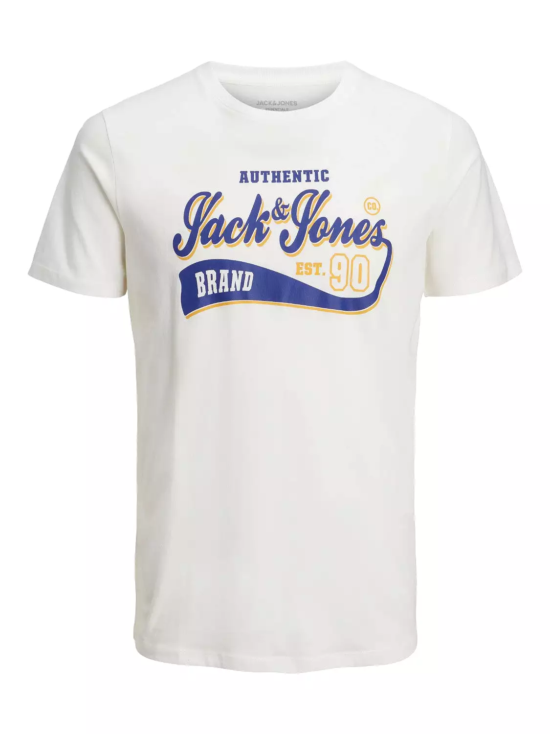 Jack & Jones Mens 'JJELOGO TEE' Print Crew Neck T-Shirt