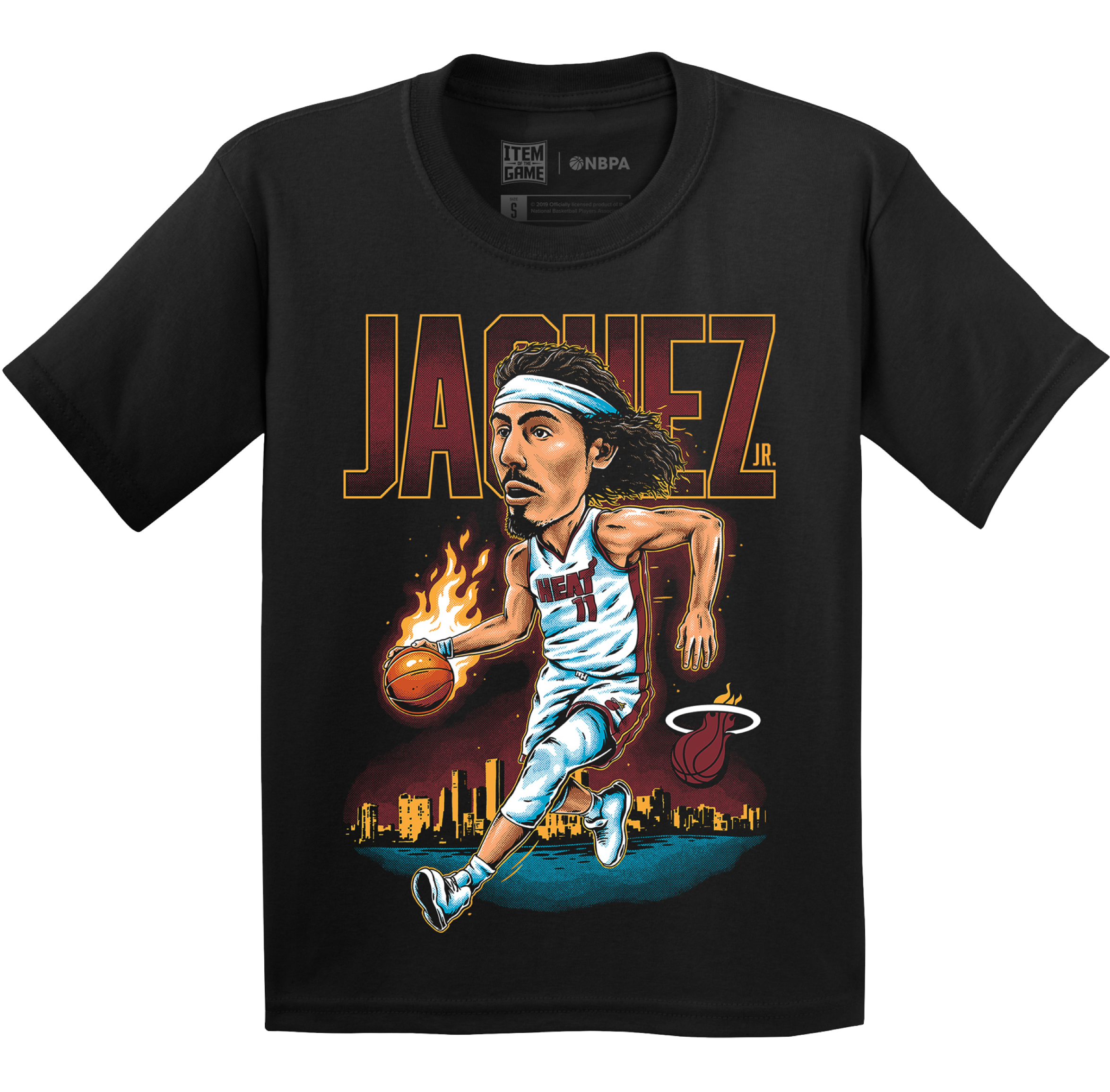 Jaime Jaquez Jr. Miami HEAT City View Youth Tee