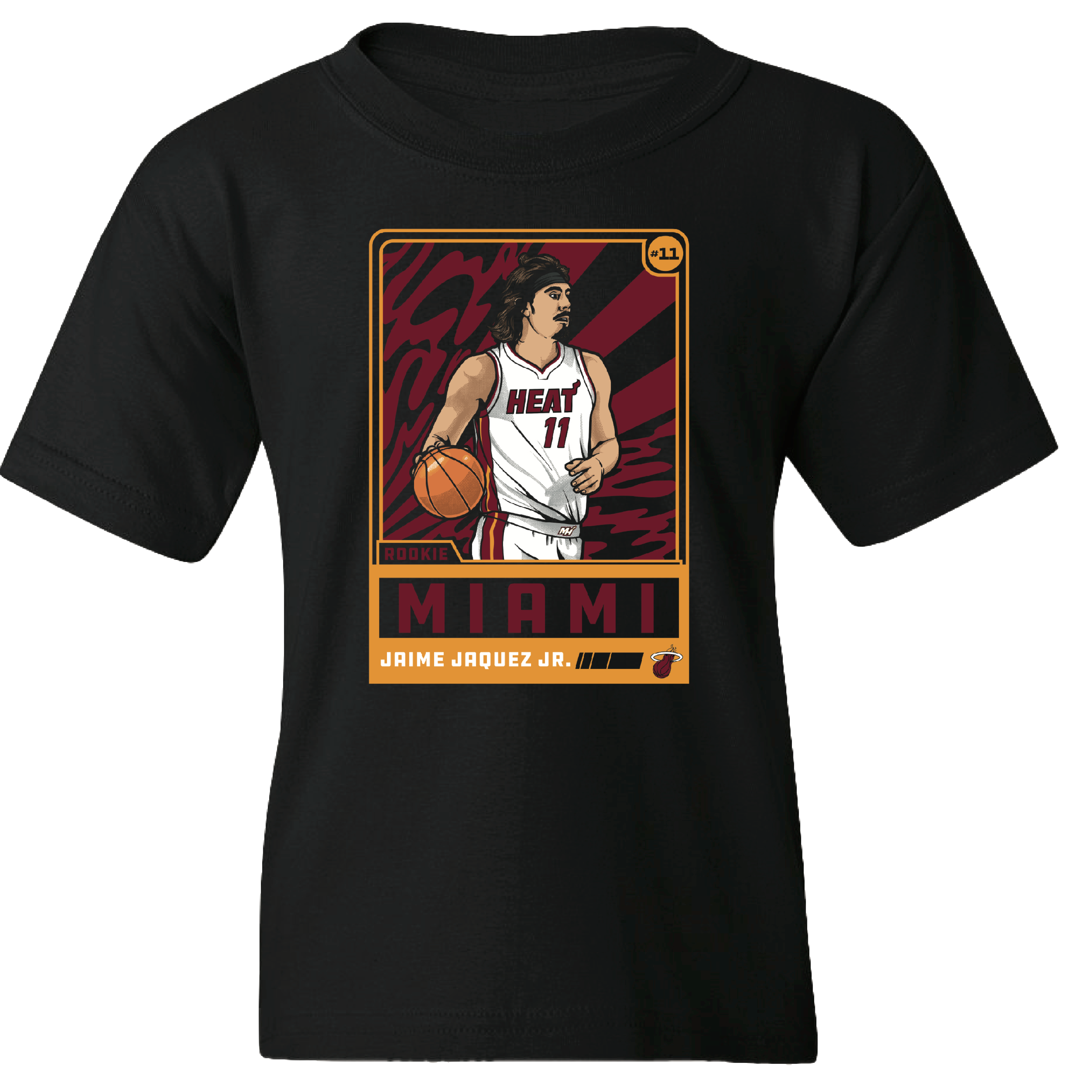 Jaime Jaquez Jr. Miami HEAT Rookie Card Youth Tee