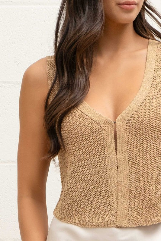 Jessi Knit Sweater Vest