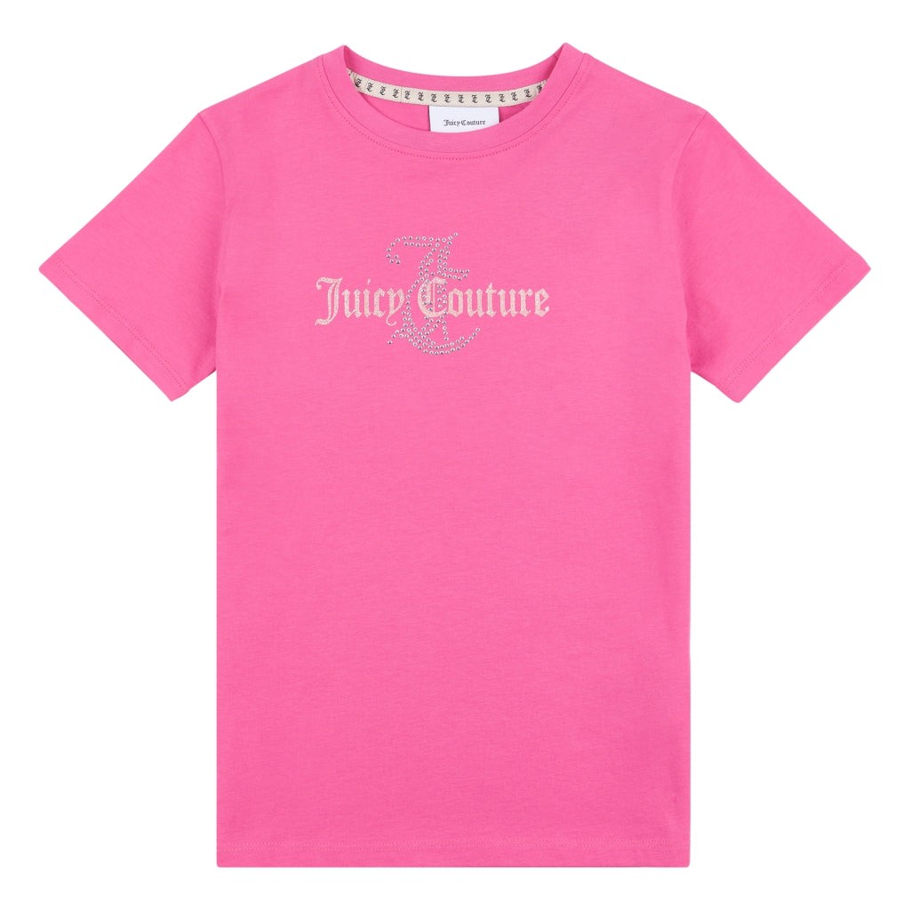 Juicy Couture Diamante T-Shirt Junior